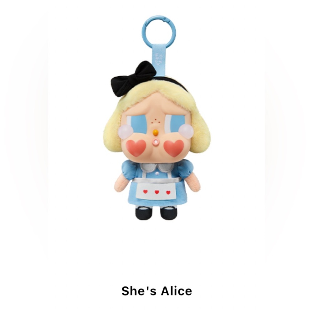 CRYBABY Crying Again Series-Vinyl Face
Plush-Confirmed She’s Alice